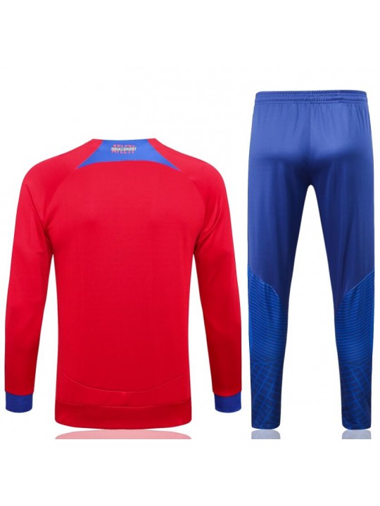 Sudadera Atletico Madrid 22 - 23 Rojo + Pantalones