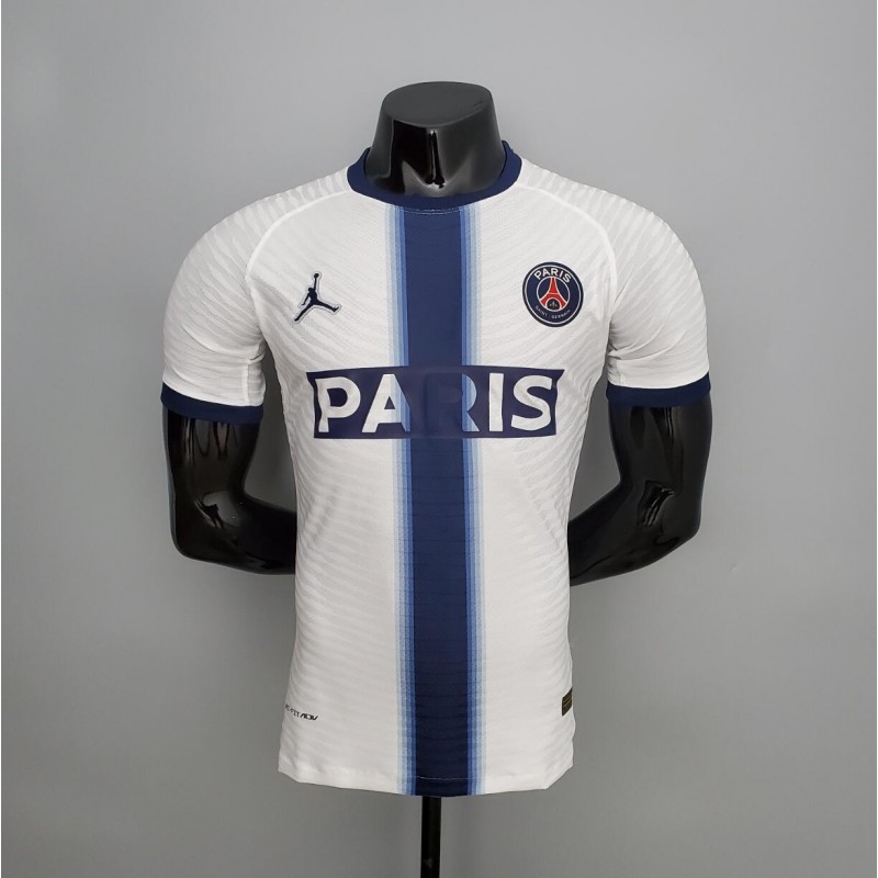 Camiseta 22/23 PSG Jordan Edición Especial Blanco Azul