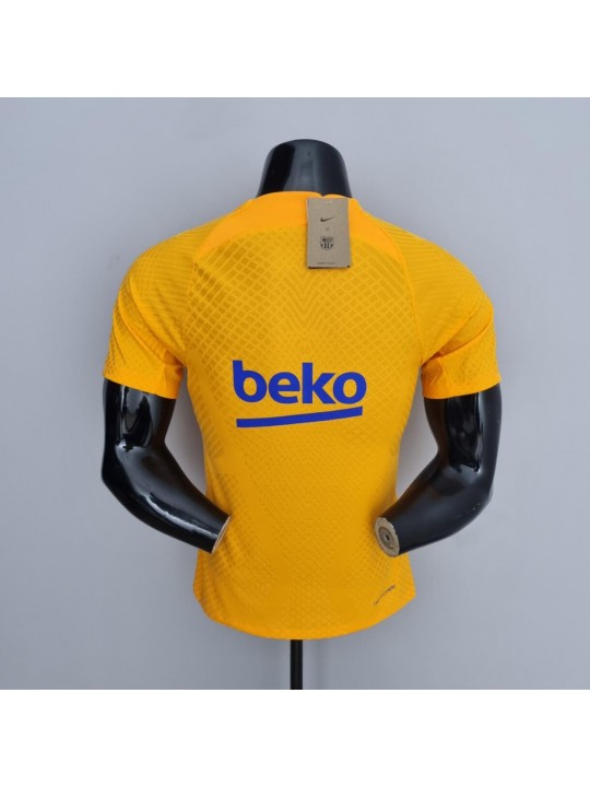 Camiseta 22/23 Versión Jugador b-arcelona Training Kit Amarillo