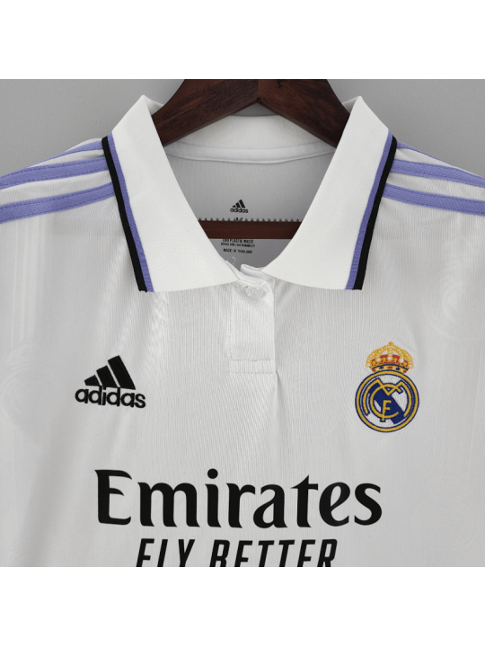 Camiseta REAL MADRID Campeones 14 Primera Equipación 22/23 Niño