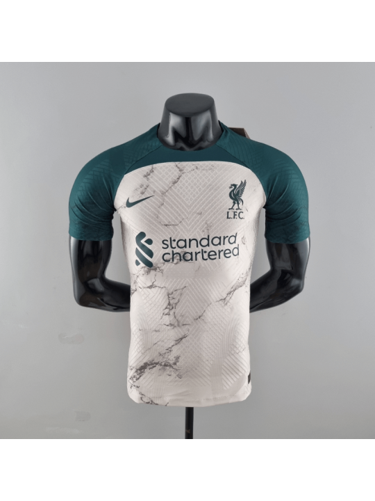 CAMISETA 22/23 LIVERPOOL EDICIÓN ESPECIAL BLANCA Y VERDE