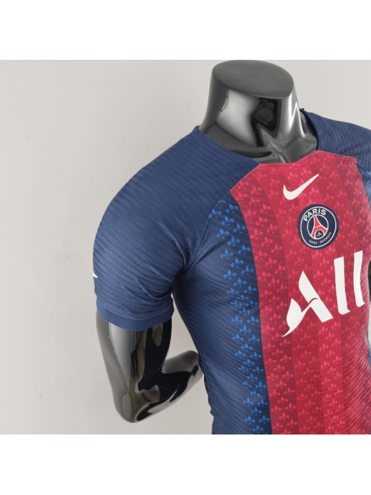 Camiseta 22/23 Psg Versión Conjunta Rojo Y Azul