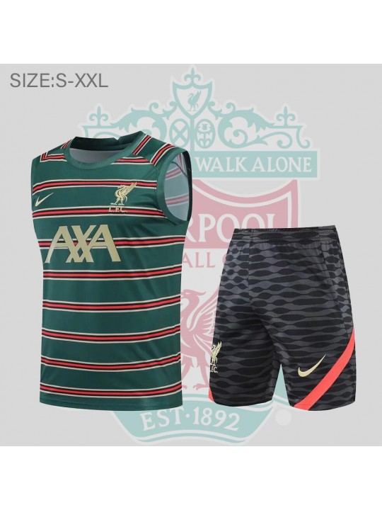 Camisetas Sin Mangas Liverpool 22/23 KIT VERDE