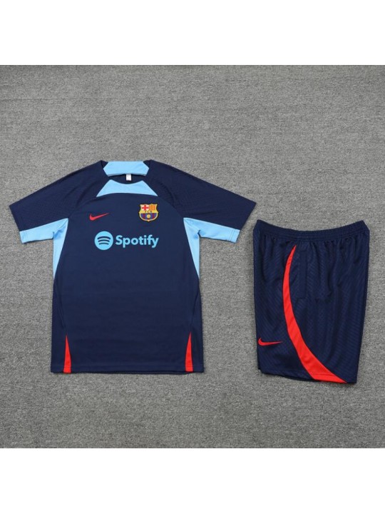 Camiseta FC b-arcelona Pre-Match 22/23 Azul + Pantalones