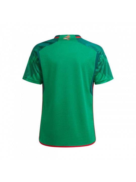 Camiseta México Primera Equipación Mundial Qatar 2022 Niño