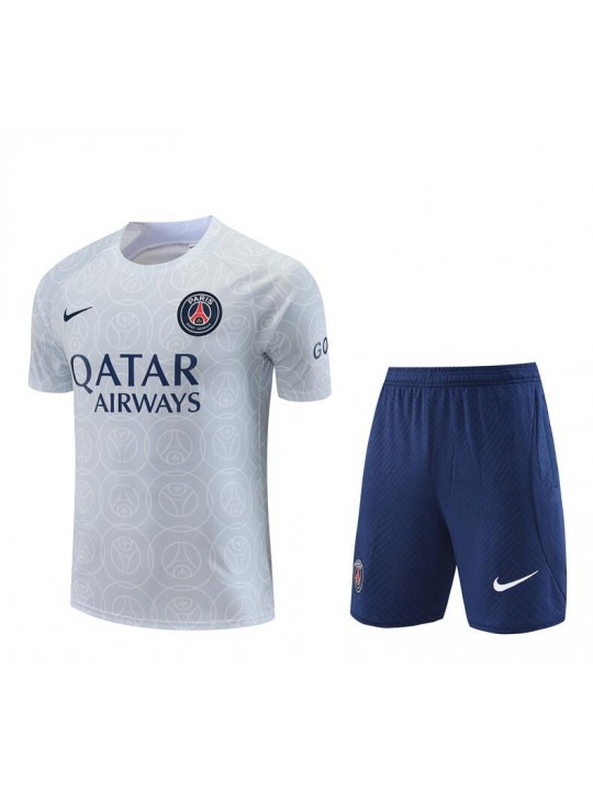 Camiseta PSG FC Training Kit Gris 22/23 + Pantalone