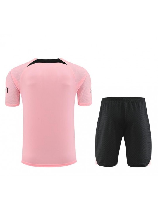 Camiseta Paris St. Germain FC Training Rosa 22/23 + Pantalone