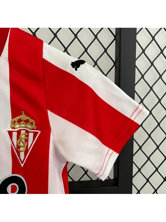 Camiseta Sporting De Gijón Primera Equipación 23/24 Niño