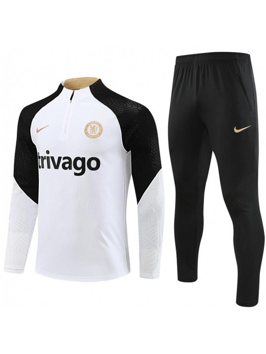 Chandal Entrenamiento Chelsea 2023-2024 BLANCO + Pantalones