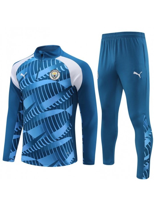 Chaqueta De Chándal Manchester City 23/24 (Hombre/Niño)  + Pantalones