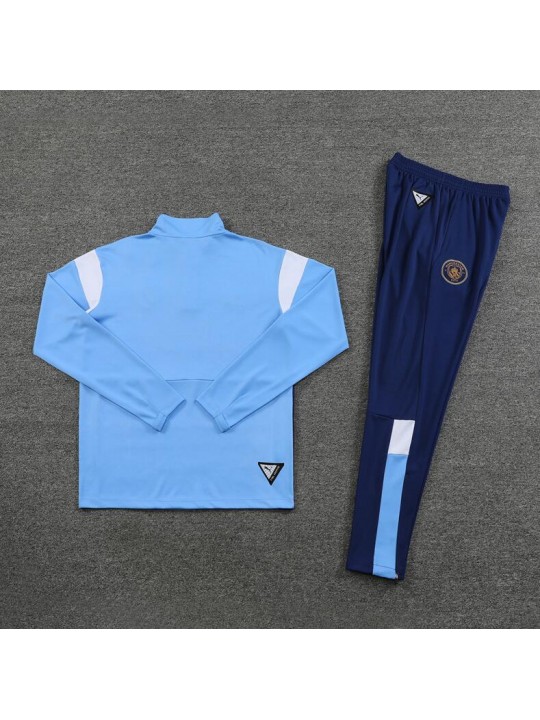 Sudadera Manchester City FC 23/24 Azul (Hombre/Niño) + Pantalones