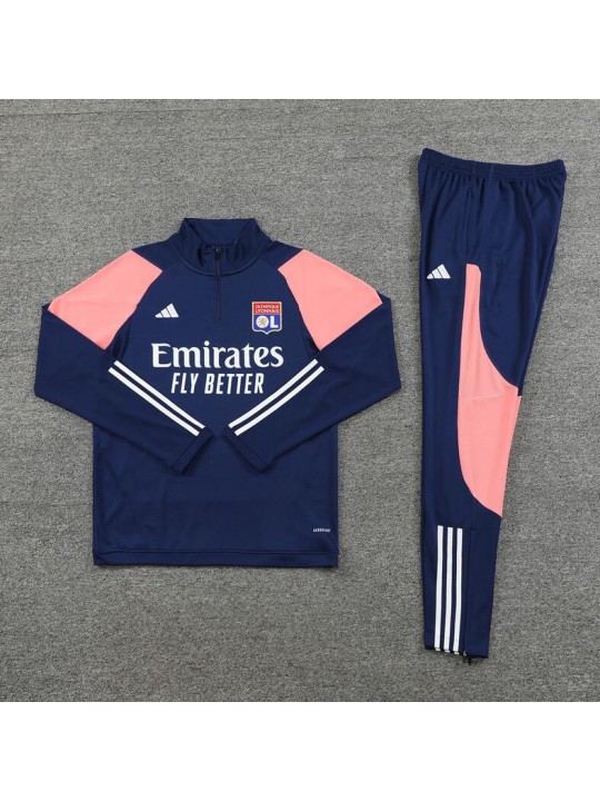 Sudadera Olympique Lyonnais 2023/2024 + Pantalones