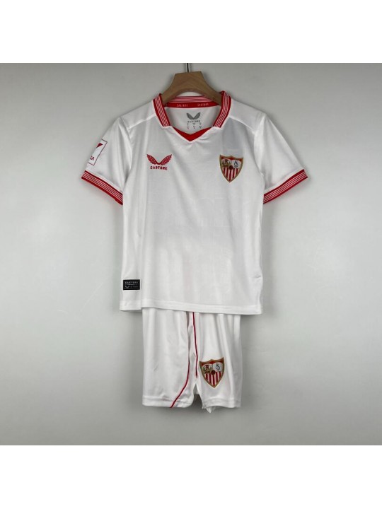 Camiseta Sevilla Fc Primera Equipación 23/24 Niño