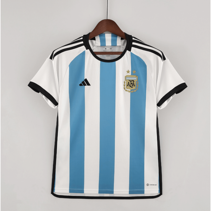 Camiseta Argentina Primera Equipación 2022 Niño