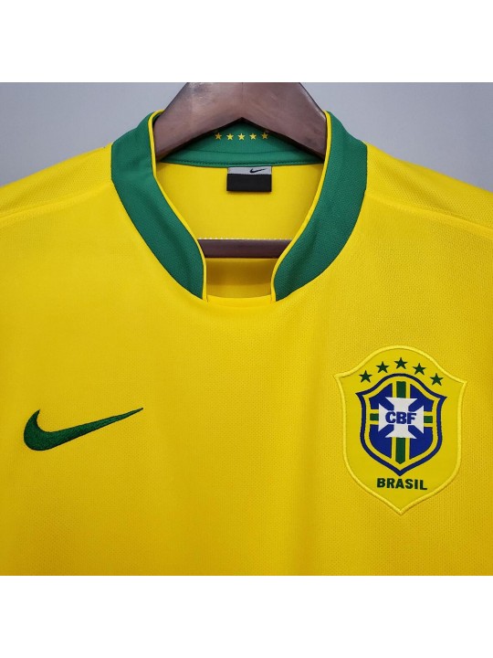 Camiseta Retro Brasil Primera Equipación 2006