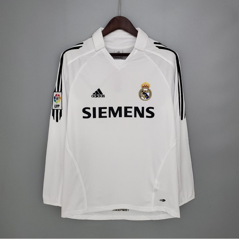 Camiseta Retro Real Madrid Primera Equipación 05/06 ML