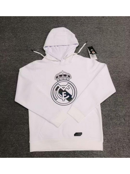 Sudadera con capucha Real Madrid 2020/21 (Blanco)