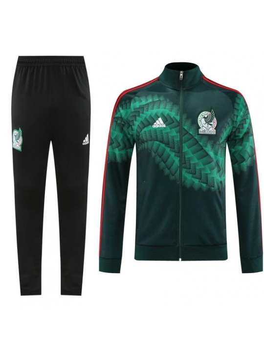 Chaqueta De Chándal México 2022 Verde