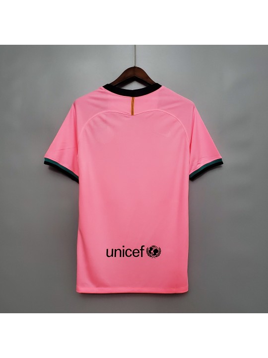 Camiseta Rosa del FC b-arcelona para la Temporada 2020/21