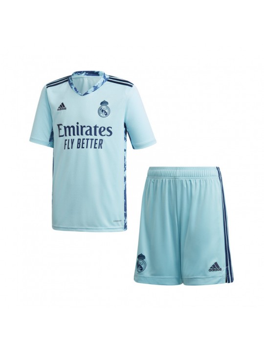 Conjunto Real Madrid Primera Equipación Portero 2020-2021 Niño