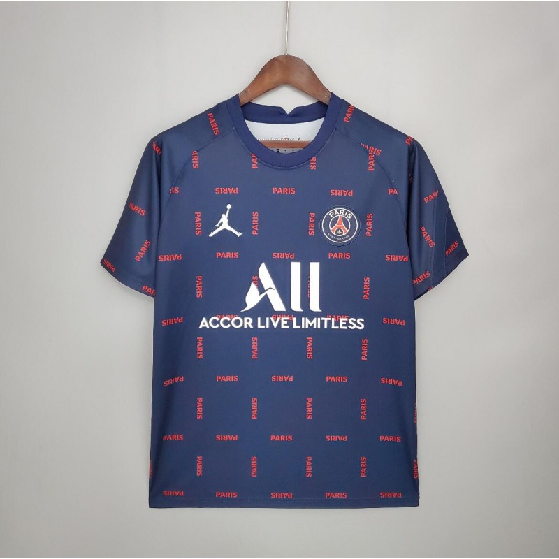 Camiseta 21/22 PSG Training Suit Royal Blue