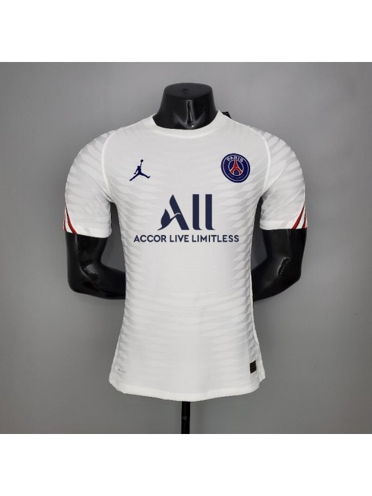 Camiseta 21/22 Todos Los Patrocinadores Jordan Psg Chándal Blanco