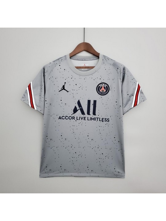 Camiseta Paris Saint-Germain FC Training 2021-2022 Gris