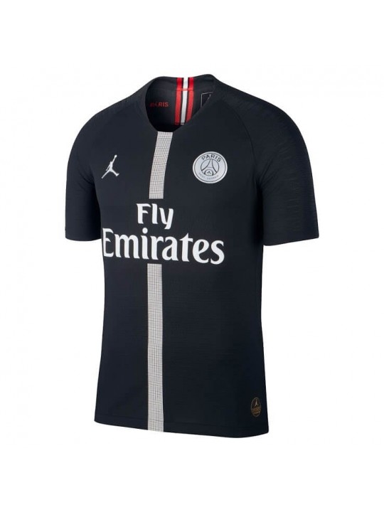 PSG X Air Jordan Black Soccer Jersey 2018-2019