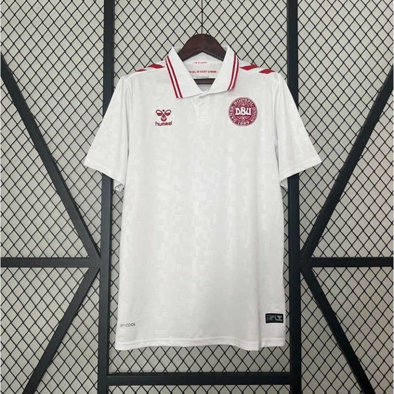 Camiseta Dinamarca Segunda Equipación 2024