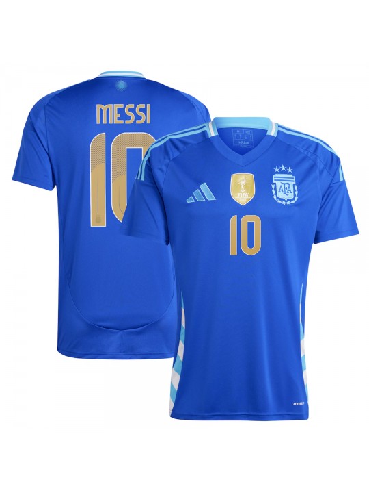 Camiseta Argentina 2ª Equipación 2024 Messi #10