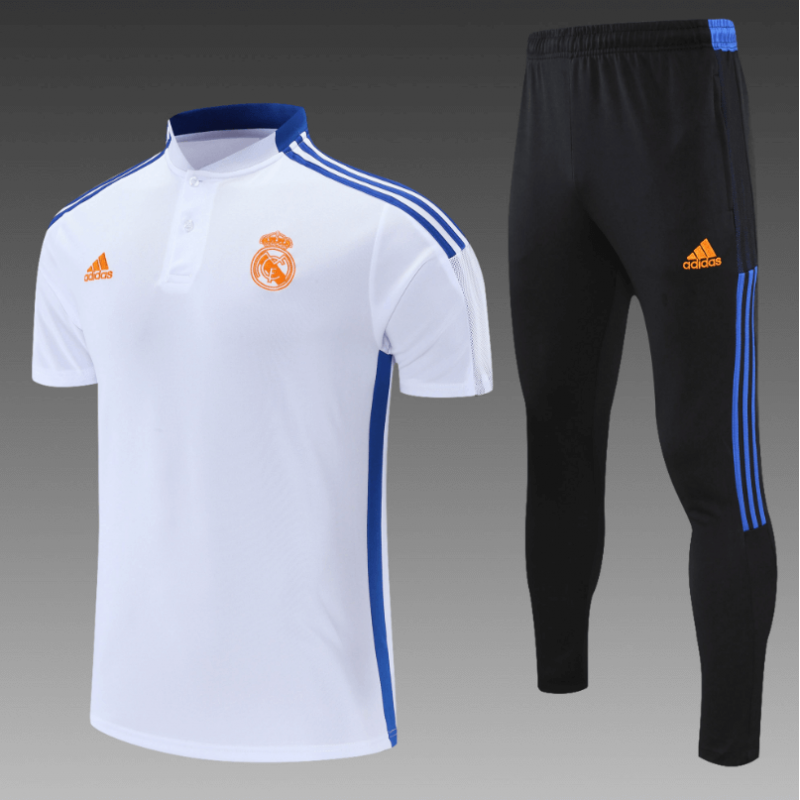 POLO REAL MADRID BLANCO KIT