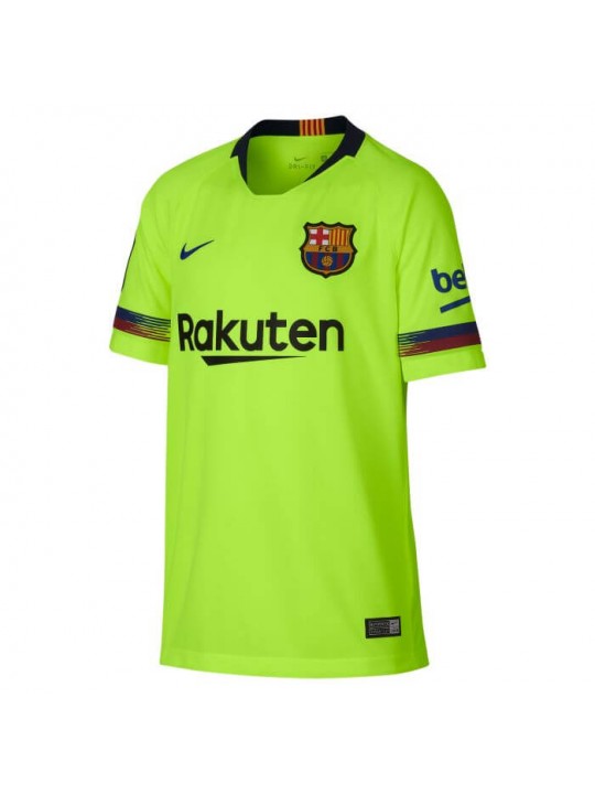 CAMISETA 2ª FC b-arcelona 2018-2019 niños