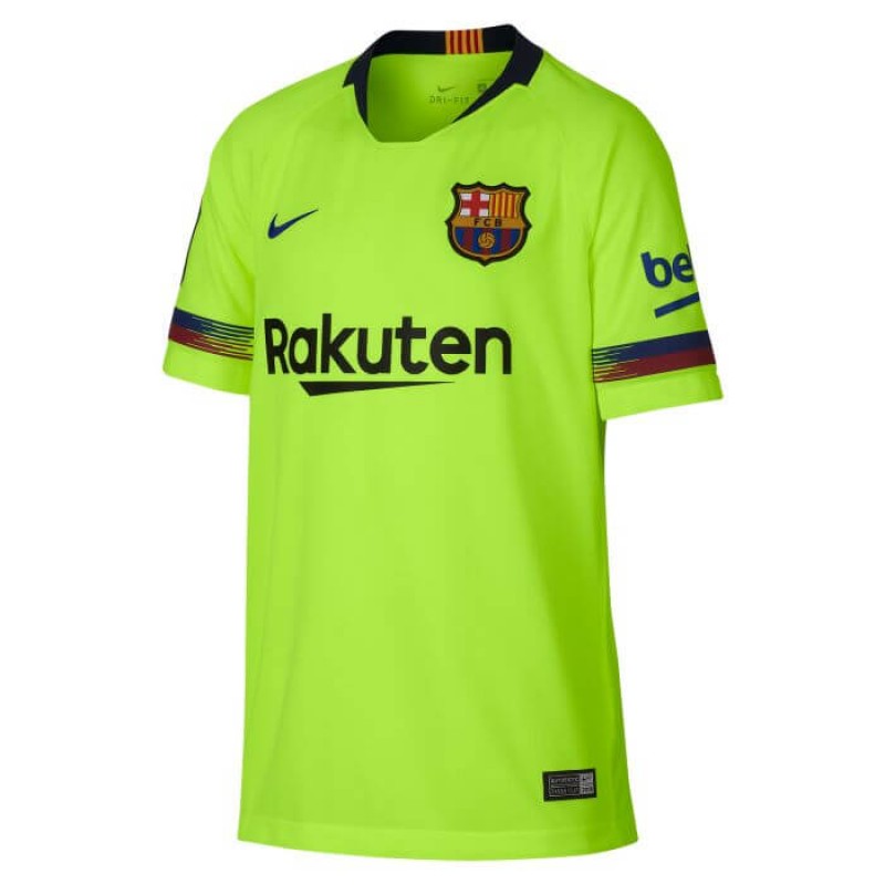 CAMISETA 2ª FC b-arcelona 2018-2019 niños