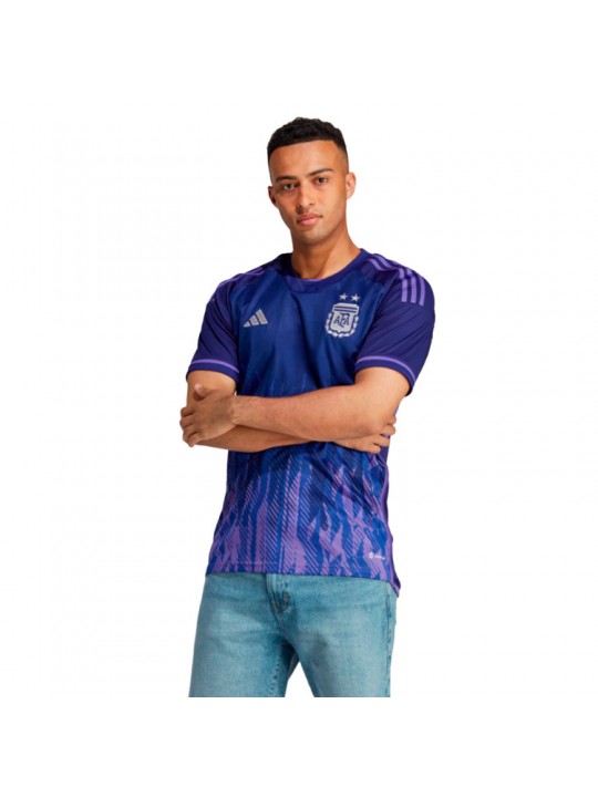 Camiseta Argentina Segunda Equipación Mundial Qatar 2022