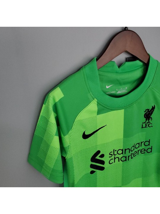 Camiseta Liverpool Fc Stadium Portero 2021-2022 Niño