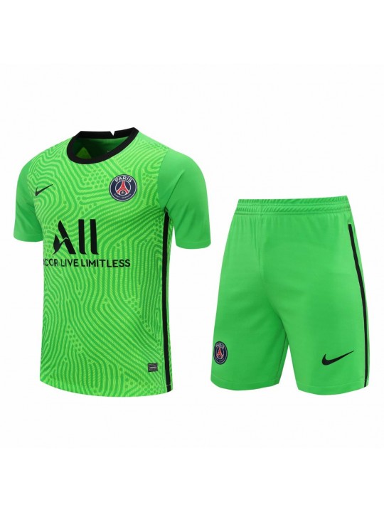 Camiseta París Saint-germain Portero Verde 2021