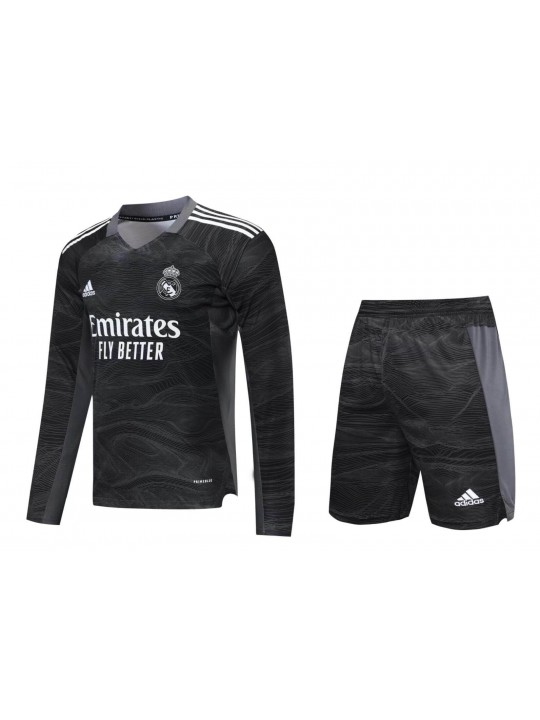 Camiseta Real Madrid Portero 2021/2022 Negra ML