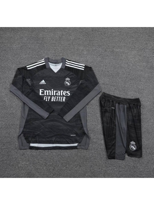 Camiseta Real Madrid Portero 2021/2022 Negra ML