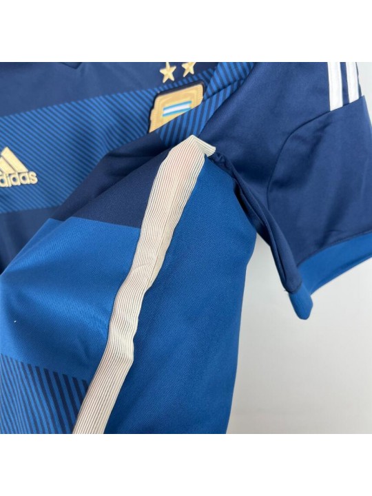 Camiseta Retro Argentina Segunda Equipación 2014