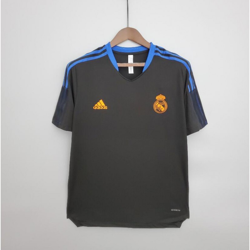 CAMISETA DE ENTRENAMIENTO EUROPEO DEL REAL MADRID - NEGRA