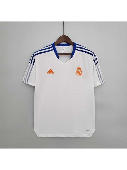 CAMISETA DE ENTRENAMIENTO EUROPEO DEL REAL MADRID - BLANCA