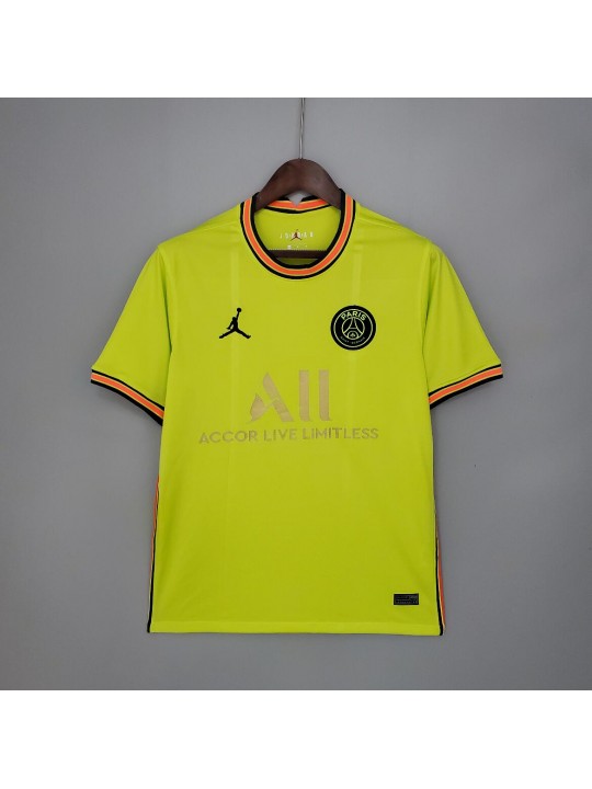 Camiseta Paris Saint-Germain Verde 2021-2022