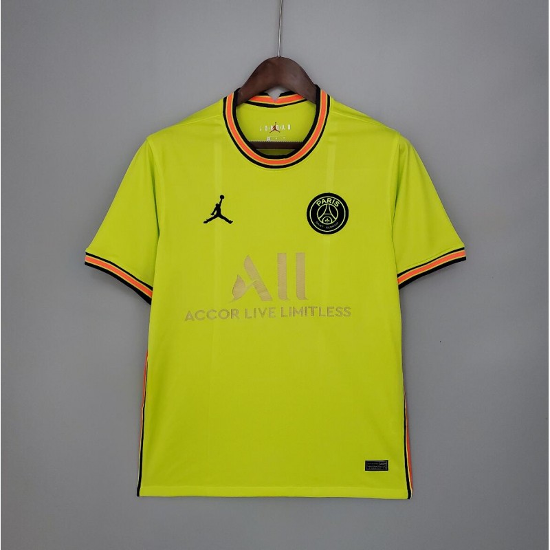 Camiseta Paris Saint-Germain Verde 2021-2022