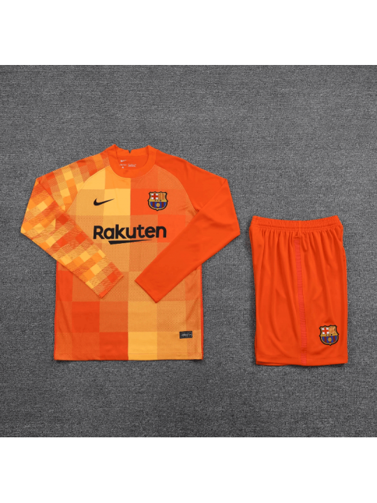 Camiseta Portero Fc b-arcelona 2021-2022 Manga Larga