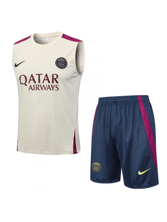 Camiseta De Fútbol Sin Mangas PSG 23/24 + Pantalone