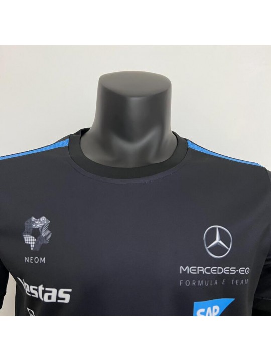 Camiseta Piloto Equipo Mercedes AMG 2023 - Negro