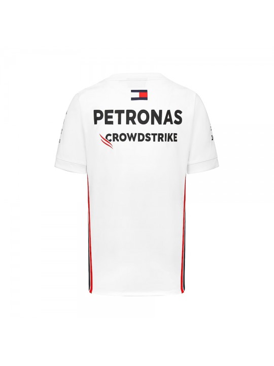 Camiseta Piloto Equipo Mercedes AMG Petronas F1 2023 - Blanco