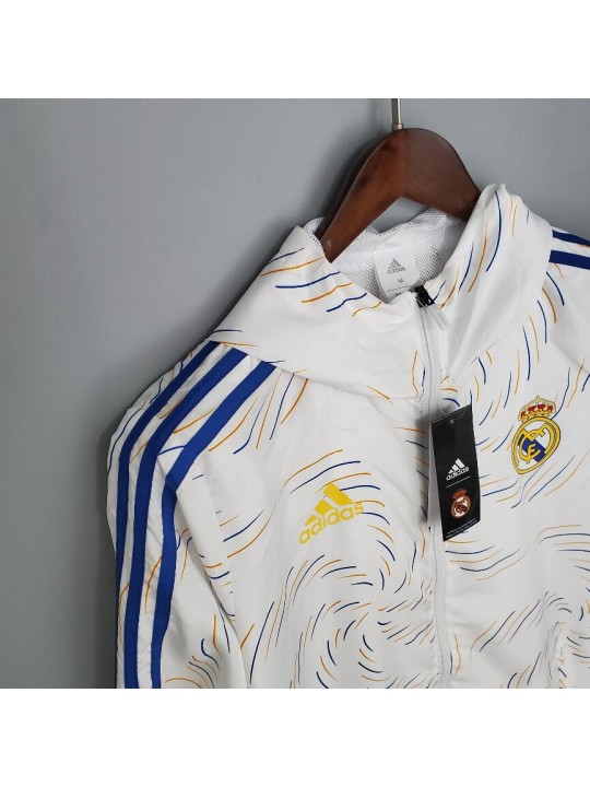 Windbreaker 2021-2022 Real Madrid White