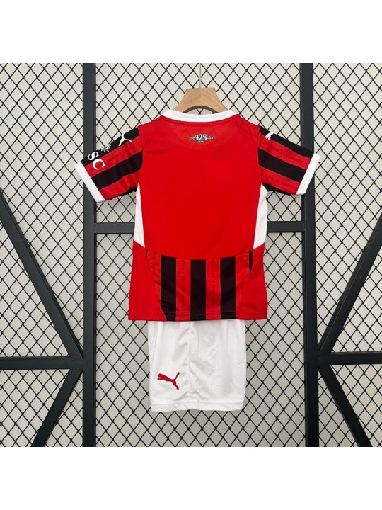 Camiseta AC Milan 1ª Equipación 24/25 Niño