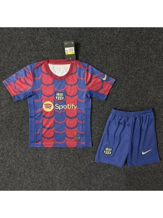 Camiseta Barcelona Fc Pre-Match 24/25 Niño